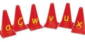 Vinex Alphabet Cones