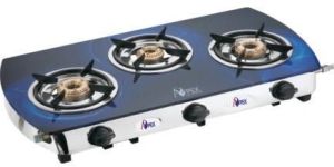 Triple BURNER DESIGNER Gas Stove