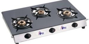 tRIPLE BURNER GLASS TOP