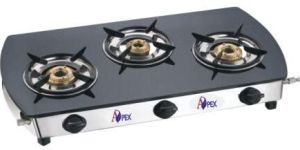 TRIPLE BURNER SPARKLE GLASS TOP