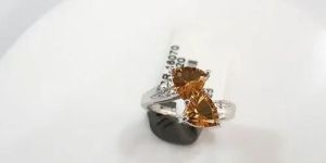 Citrine Sterling Silver Ring