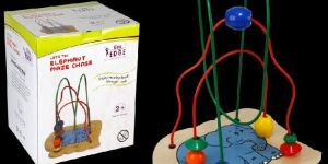 LET'S TRY - ELEPHANT MAZE CHASE Educational toys