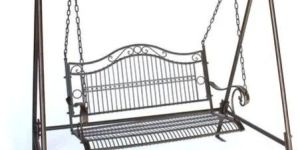 Antique Wrought Iron Swing