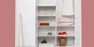 Kids Wooden Wardrobe