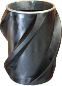 Polyamide Spiral Blade Solid Rigid Centralizer