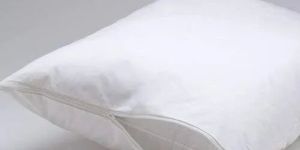 Cotton White Pillow Cover