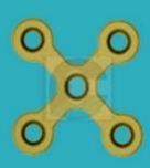 Titanium Mini X Plate