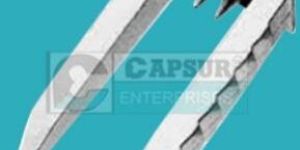 Titanium Spiked Staple