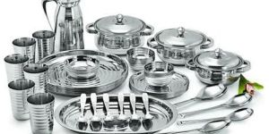 Stainless Steel Dinner Set