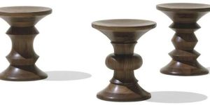 Eames Walnut Stools