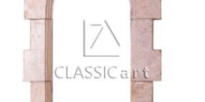 Door Surround Round Medival