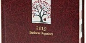 BUSINESS ORGANIZER-DARK BROWN-HANDY DIARY