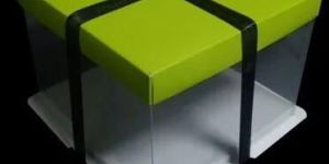 Lemon Green Crystal Boxes
