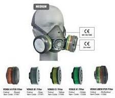 DUAL FILTER HALF MASK RSPIRATOR