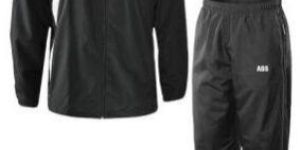Black Male School Track Suit