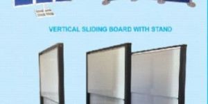 Vertical Sliding Board with Stand