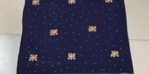 Knitting Embroidery Stole