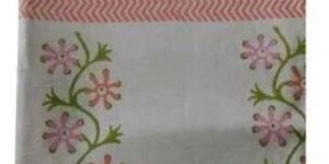 Floral Print Cotton Bed Sheet