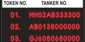 Truck Calling LED Display