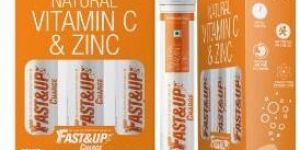 Fast&Up Charge- Pack of 3 Tubes - Orange Flavour