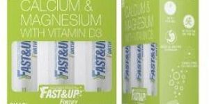 Fast&Up Fortify - Pack of 3 Tubes - Lime and Lemon Flavour