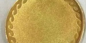 Gold Plated Sports Medal