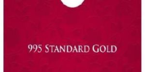 Gold Coin Packing Card