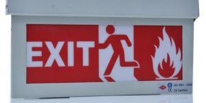 Exit Signage with Power Backup