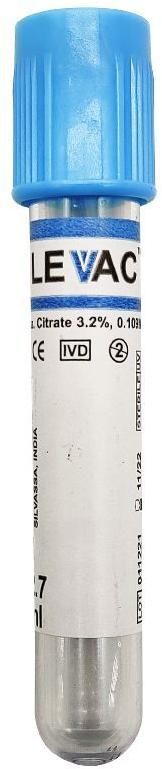 LEVRAM LEVAC SODIUM CIRATE 3.8% BLOOD COLLECTION VACUUM TUBE