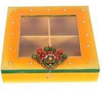 Kundan Designer Dry Fruit Box