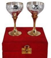 Two Tone Wine Glass Set