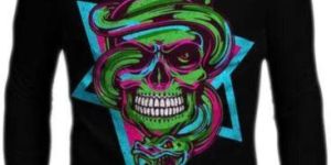 Mens Full Sleeve Printed T-Shirt