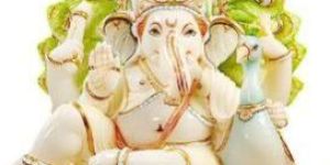 Marble Ganpati Statue