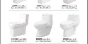 One Piece Toilet Seat