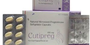 Natural Micronized Progesterone Soft Gelatin Capsule