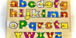 Wooden Small Alphabet Tray Puzzle