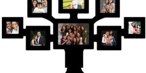 Tree Shaped Photo Frame