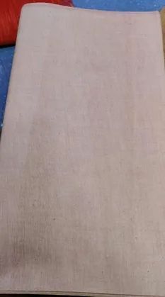 Handspun and Handwoven off White Cotton Fabric