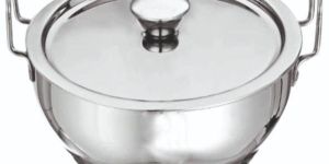 Stainless Steel Kadai with Lid