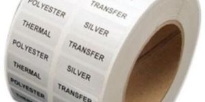 Silver Polyester Labels