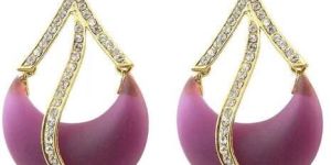 Resin Crystal Earrings