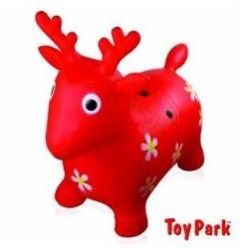 Red Jumping Animal Toy