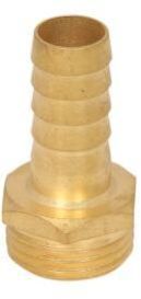 Brass Hose Nipple Male