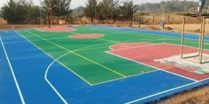Synthetic Basketball Court
