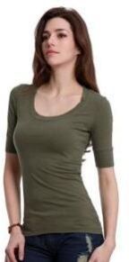 Ladies Half Sleeves T-Shirt