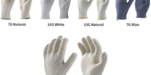 Cotton Knitted Seamless Gloves