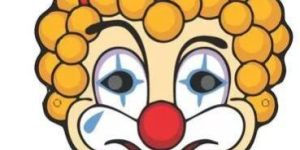 Funny Joker Face Mask