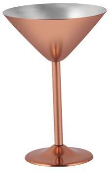 Skyra Vegas Copper Finish 180 Ml Martini Glass