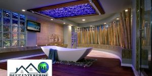 Spa Salon False Ceiling