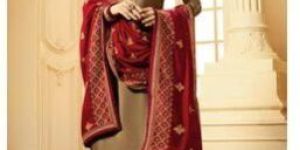 Satin Churidar Suit